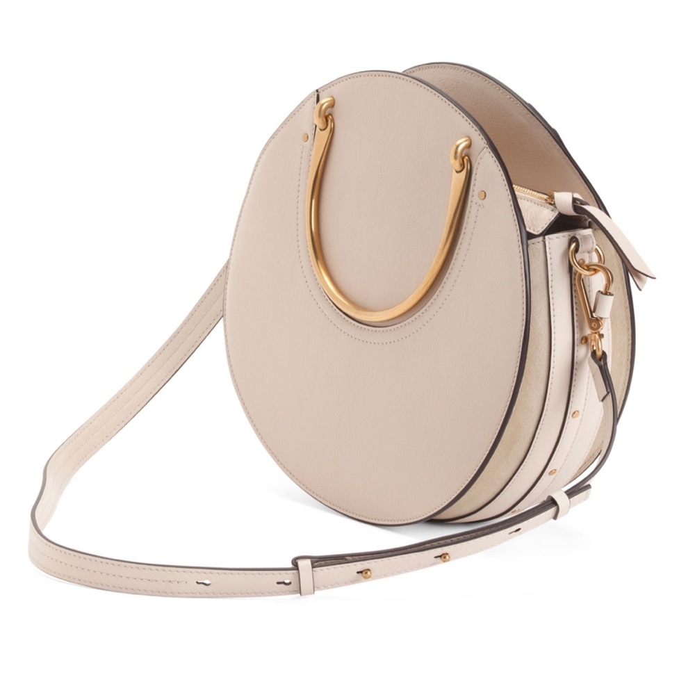 Chloé Pixie Large Suede & Leather Shoulder Bag NWT - Picture 8 of 16